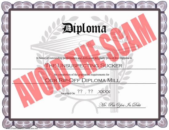 diploma fraud