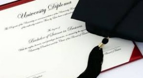 Blank degree certificates found on road