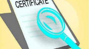 Certificate scam unearthed
