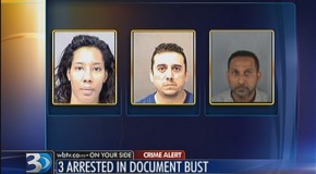 Investigators: Trio charged with making hundreds of fake DMV documents